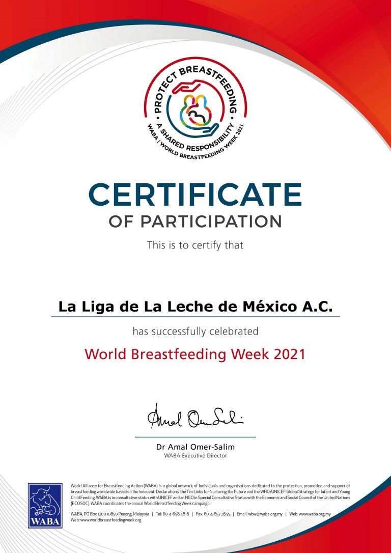 SMLM2021. Proteger la lactancia. Una responsabilidad de todas y todos.